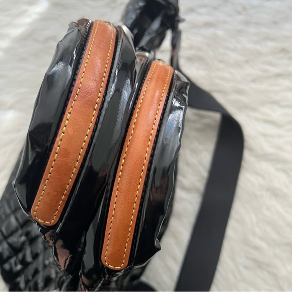 MZ Wallace Black Lacquer Quilted Bag - Picture 7 of 15